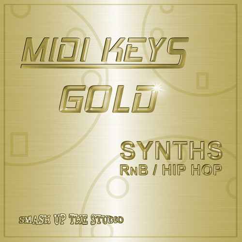 Product picture MIDI Keys Gold: Synths RnB/Hip Hop